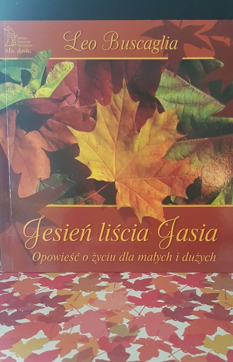 Książeczka "Jesień liścia Jasia" - opowiadanie o śmierci