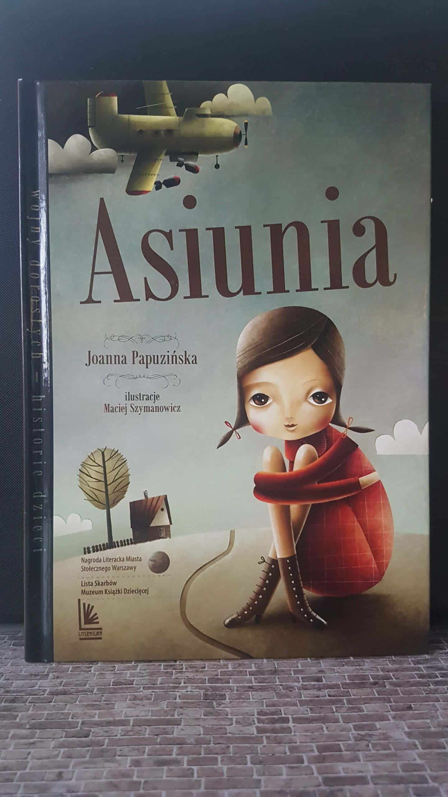 książka dla dzieci - Asunia, okładka