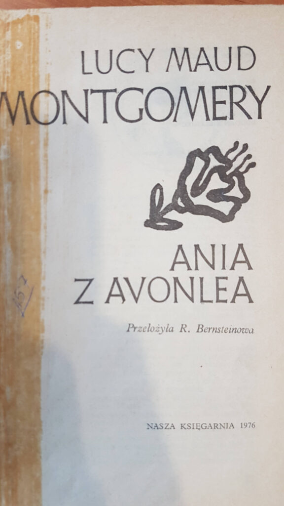 czytam z sentymentem, książka Ania z Avonlea