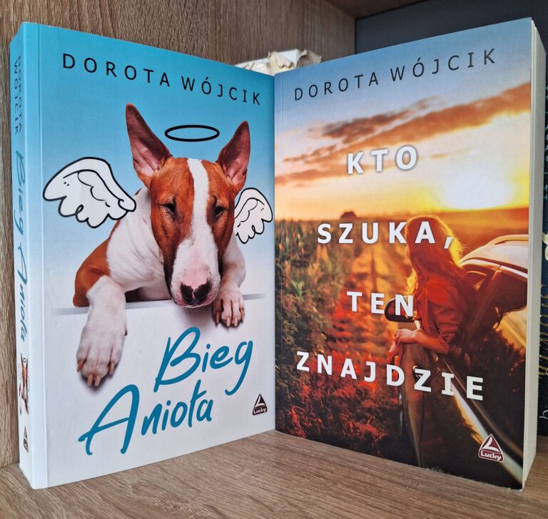 kryminał - Dorota Wójcik i jej dwie książki