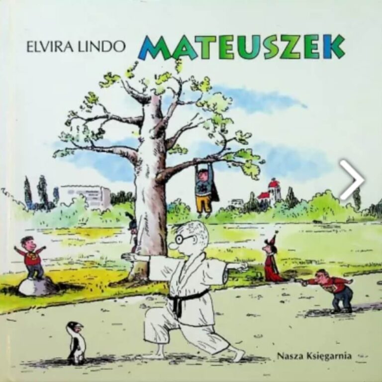 okładka książki Mateuszek Elviry Lindo, Wyd. Nasza Księgarnia