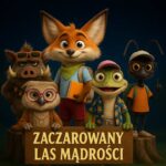 zaczarowany las mądrości - ilustracja