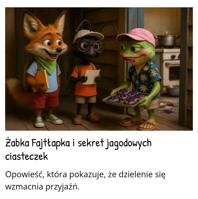 zaczarowany las mądrości - ilustracja
