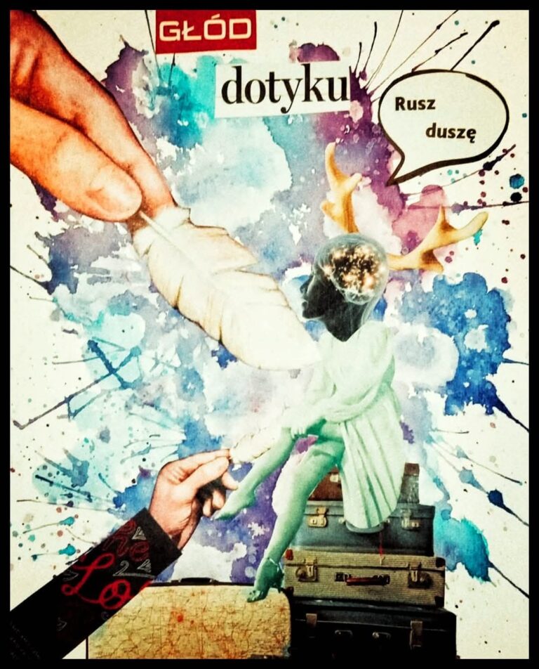 herbarium cieni - kolaż dotyk