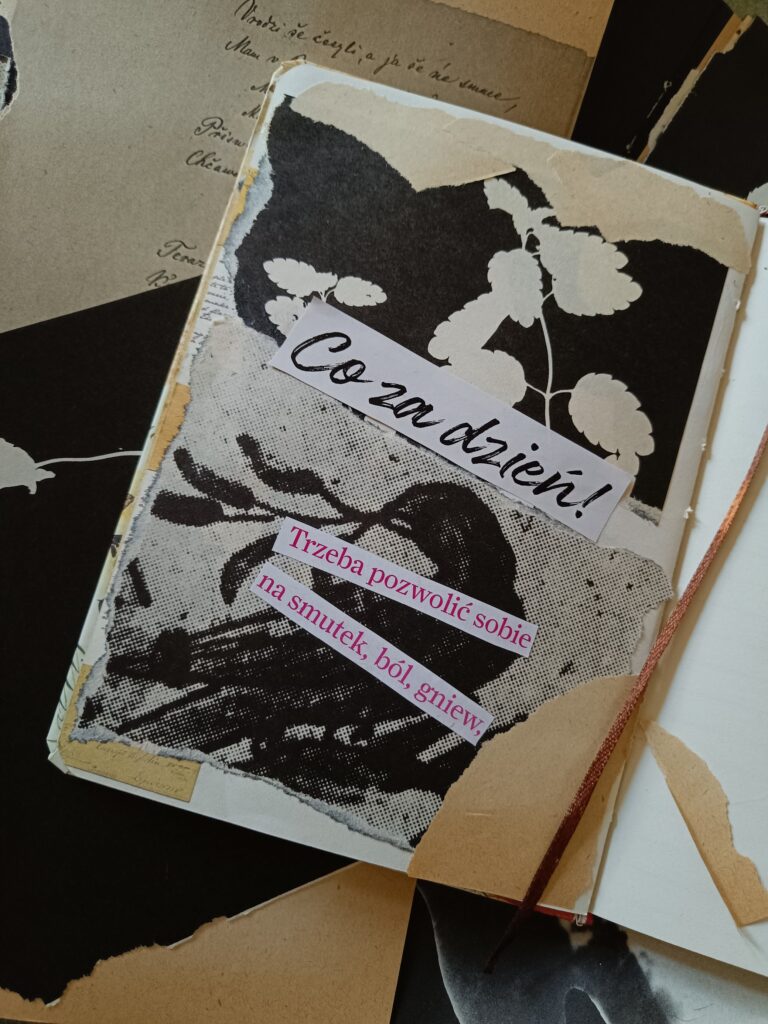 herbarium cieni - kolaż "emocje"
